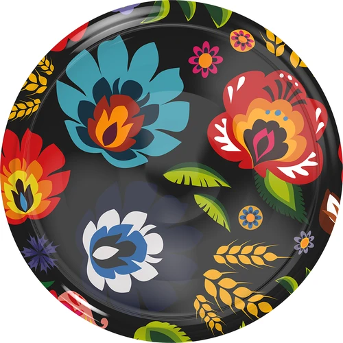 Kruvikaas fi 66/4 must Folk - 10 tk