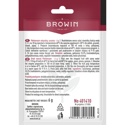 Kuivatatud pektoensüüm - 2