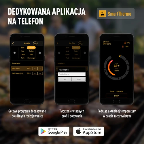 Kulinaarne termomeeter traadita Bluetooth-sondiga - 12