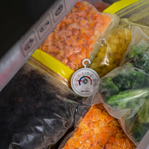 Külmiku- ja sügavkülmikutermomeeter (-35 °C kuni +45 °C) Ø 5 cm - 5