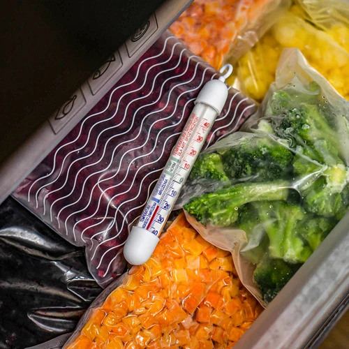 Külmkappide ja sügavkülmikute termomeeter (-50°C kuni +40°C) 17 cm - 6