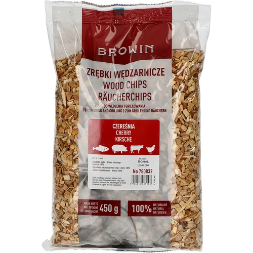 Laastud suitsutamiseks/grillimiseks, kirsipuu, 450 g, klass 8