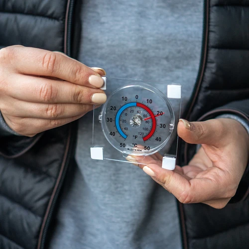 Läbipaistev universaalne iseliimuv termomeeter (-50 °C kuni +50 °C) - 5