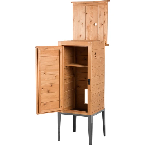 Lehisest suitsukamber, 200 l, roostevabast terasest alusega - 2