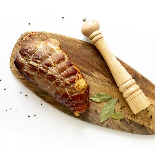 Lihameistri sidumisniit valge-pun. puuvill. (240°C) 55 m - 4