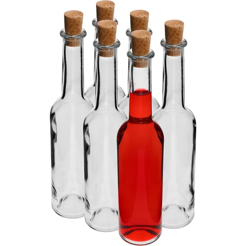 Likööripudel 350 ml, 6 pudelit + 6 korki - 2