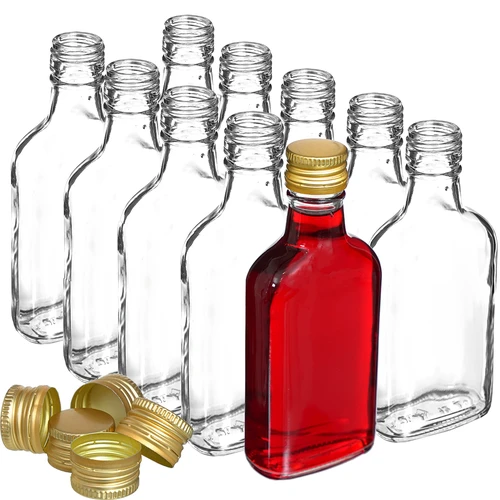 Likööripudel taskupudel, kruvikorgiga, 200 ml, 10 tk - 2