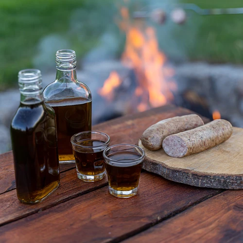 Likööripudel taskupudel, kruvikorgiga, 200 ml, 10 tk - 7