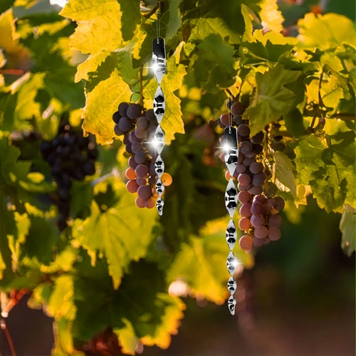Lindude peletaja – hõbedased peegeldavad spiraalid, 6 tk - 8