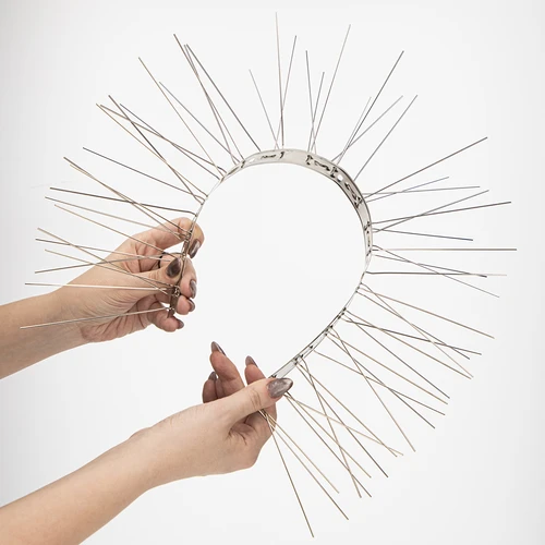 Lindudevastased ogad, metallist liistul, 10 tk. - 6