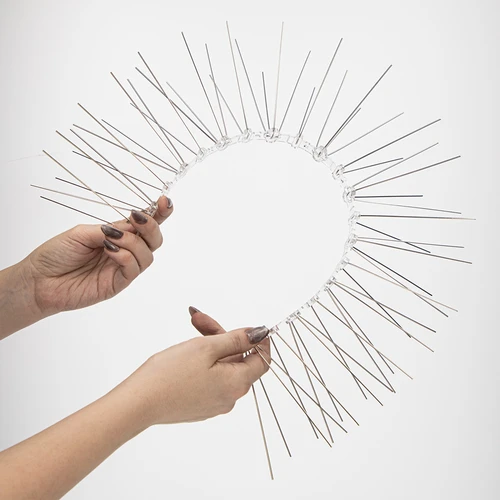 Linnupiigid, plastikust liistul, 10 tk. - 6