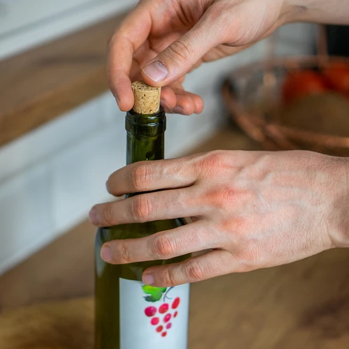 Looduslik kooniline kork fi16/21 mm - aglomeeritud - 100 tk. - 6