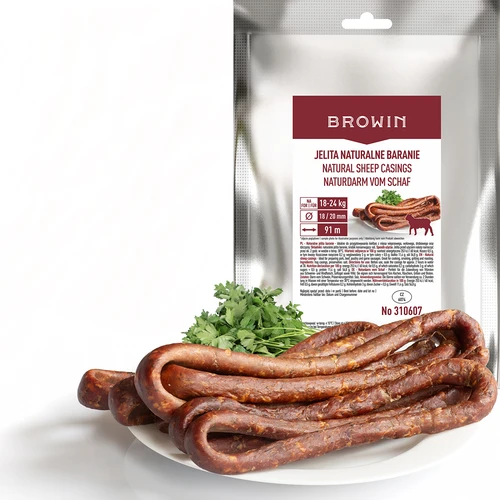 Looduslikud lambasooled, kal. 18/20 mm, 91 m - 2