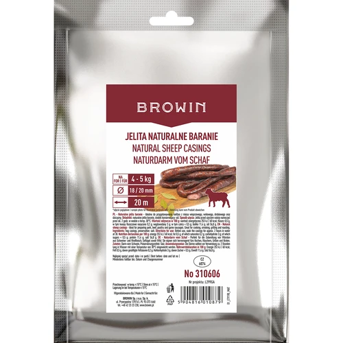 Looduslikud lambasoolest kestad, kal. 18/20 mm, 20 m