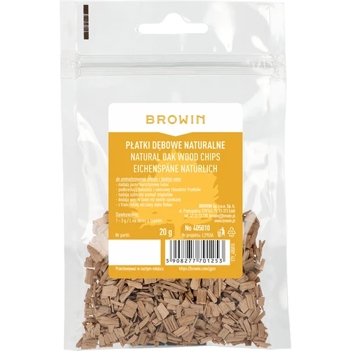 Looduslikud tammehelbed (röstimata), 20 g - 2