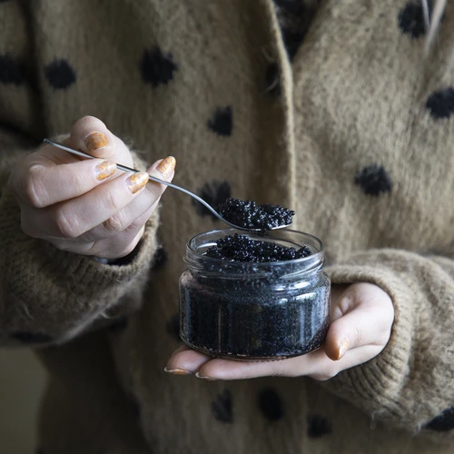 Madal 200 ml purk - kuldse kaanega fi 82/6, 6 tk. - 7