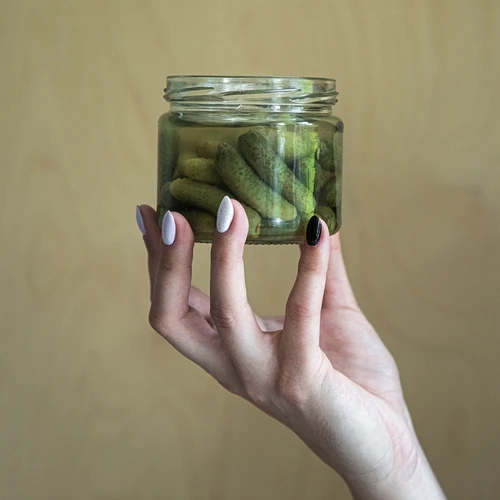 Madal purk 330 ml - värvilise kaanega fi 82/6, 6 tk. - 9