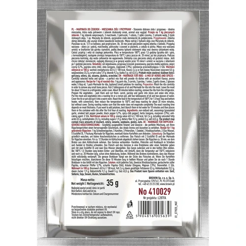 Marinaad ribidele - ürtide ja maitseainete segu, 35 g - 2