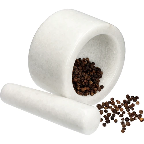 Marmorist köögiuhmer, valge, Ø 10 cm - 9