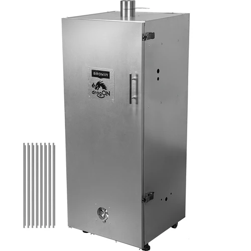 Metallist suitsutuskamber 250 l, ratastega