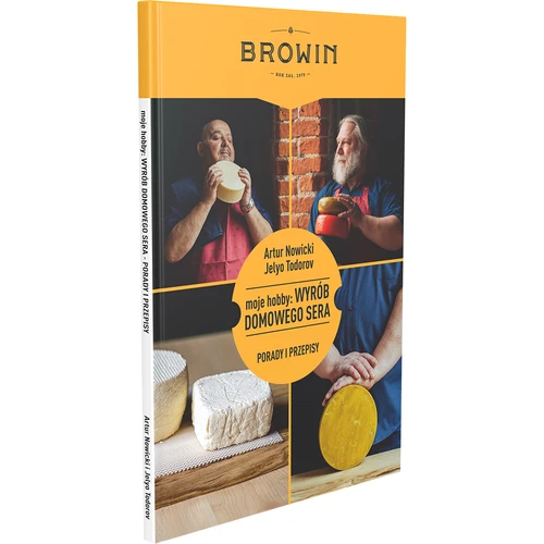 Minu hobi: Koduse juustu valmistamine - raamat (poola keeles) - 3