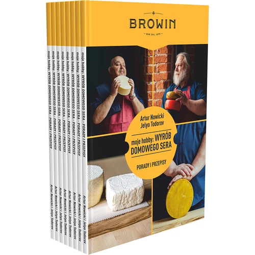 Minu hobi: Koduse juustu valmistamine - raamat (poola keeles) - 4