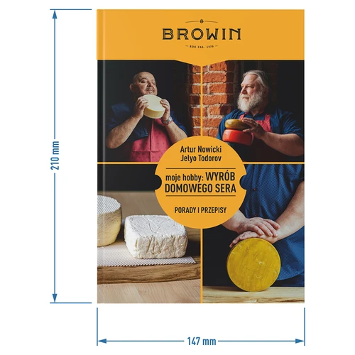 Minu hobi: Koduse juustu valmistamine - raamat (poola keeles) - 6