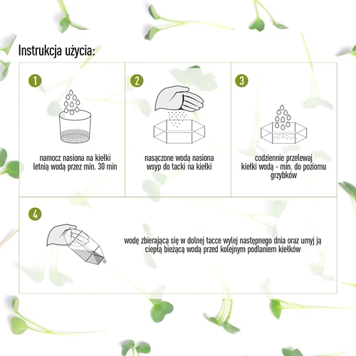 Mitmetasandiline idandaja Niezłe Ziółko + 10 pakki seemneid - 12