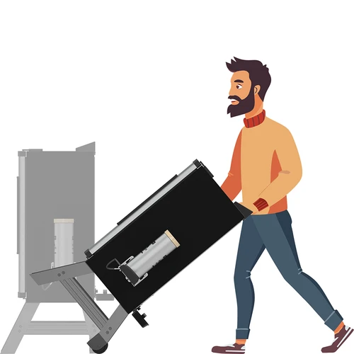 Mobiilne alus dragON suitsuahjule 330275 - 5