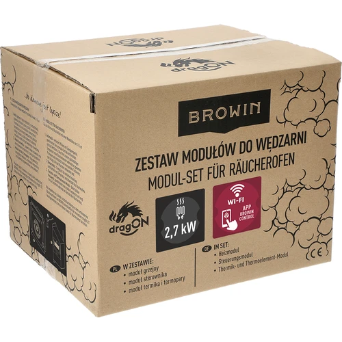 Moodulikomplekt Wi-Fi kontrolleriga -dragON IQ 2,7 kW, aia suitsuahjudele - 11