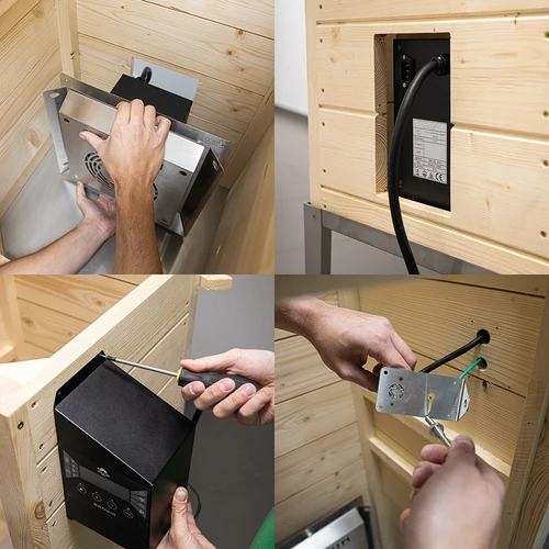 Moodulite komplekt Wi‑Fi juhtseadmega – dragON IQ 2,7 kW, aia suitsuahjudele - 7