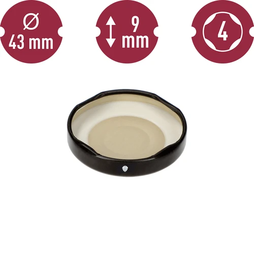 Must fi 43/4 keeratav kaas - 10 tk - 6