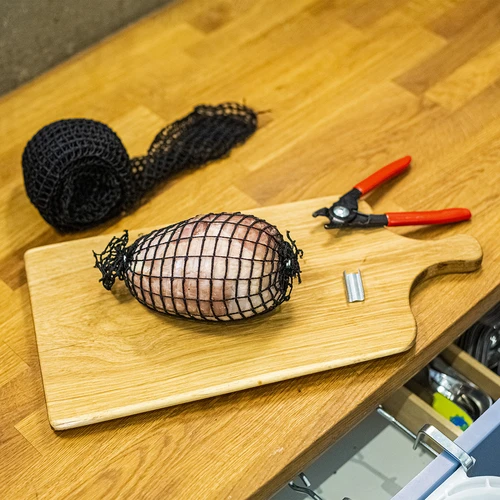 Must vorstivõrk mõõtmetega 18 cm x 5 m, kuumakindlus kuni 220°C - 5