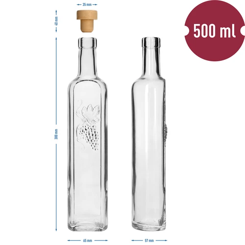 NieWINNA 500 ml pudel korgiga - 2