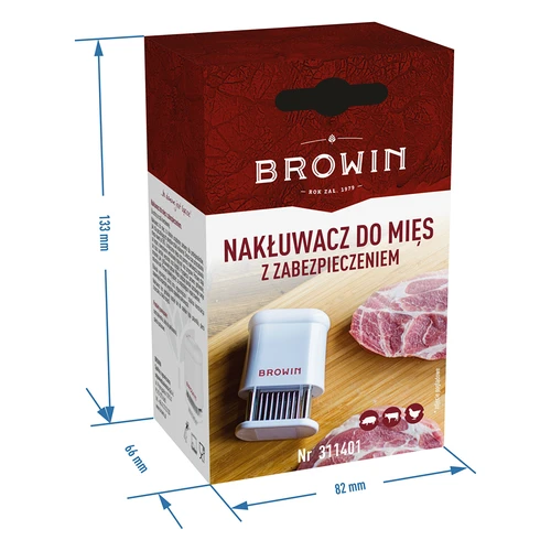 Ohutuslukuga nõeltega lihapehmendaja - 10