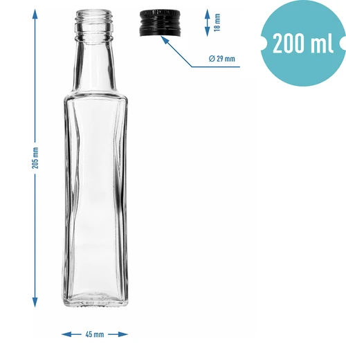 Olimp pudel 200 ml keeratava korgiga, 1 tk. - 8