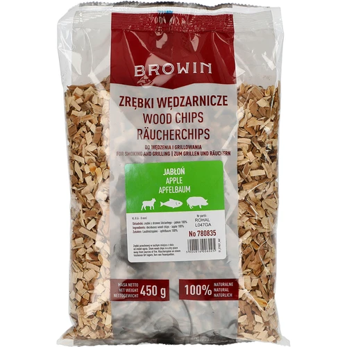 Õunapuu suitsu-/grillilaastud, 450 g, kl. 8