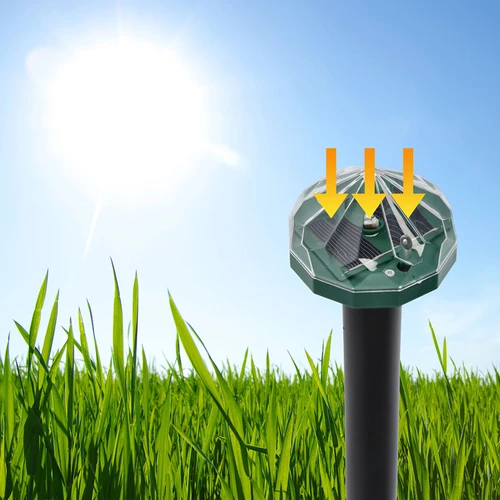 Päikeseenergial töötav mutipeletaja LED-lambiga - 10