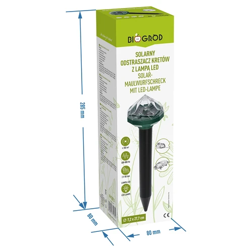 Päikeseenergial töötav mutipeletaja LED-lambiga - 9