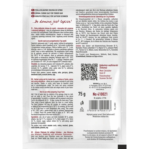 Pekla õrnalt ürdine singi jaoks, 75 g - 2