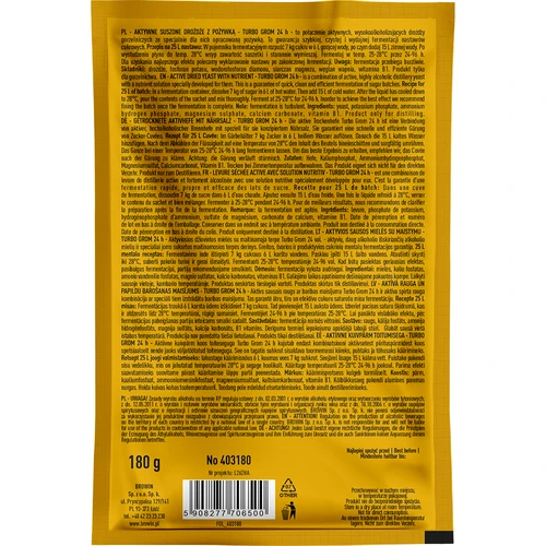 Piirituspärm Turbo Grom 24 h - 2