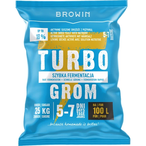 Piirituspärm Turbo Grom 5-7 päeva 100L