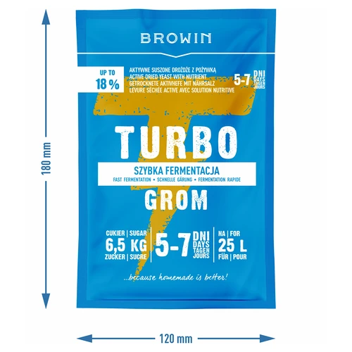 Piirituspärm Turbo Grom 5-7 päeva - 4