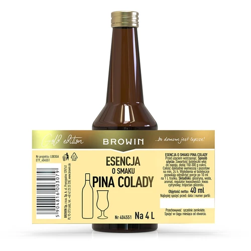 Pina Colada maitseessents 4 liitrile – 40 ml - 7