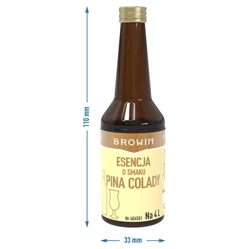 Pina Colada maitseessents 4 liitrile – 40 ml - 8