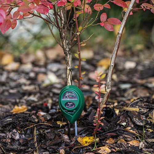 Pinnase tester 3-ühes - pH, niiskus, päikesevalgus - 9