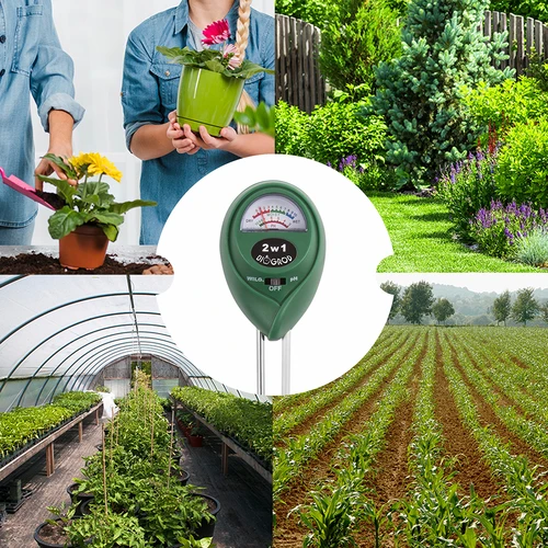 Pinnasetester 2-ühes - pH, niiskus - 11