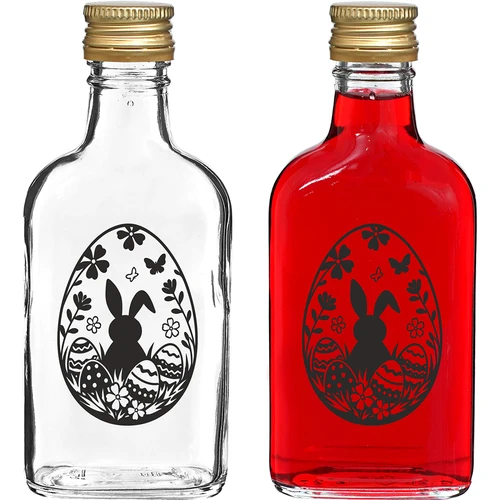 Taskupudel 200 ml keeratava korgiga, „Lihavõttemuna” trükiga, 1 tk.