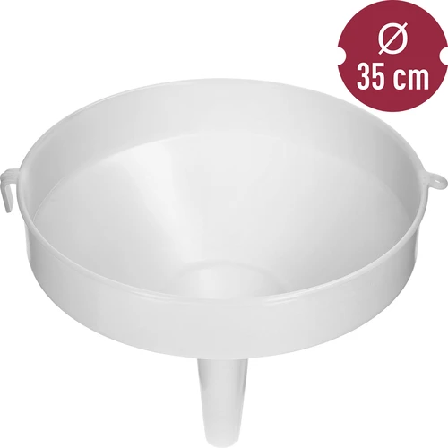 Plastikust lehter fi 35 cm - 4