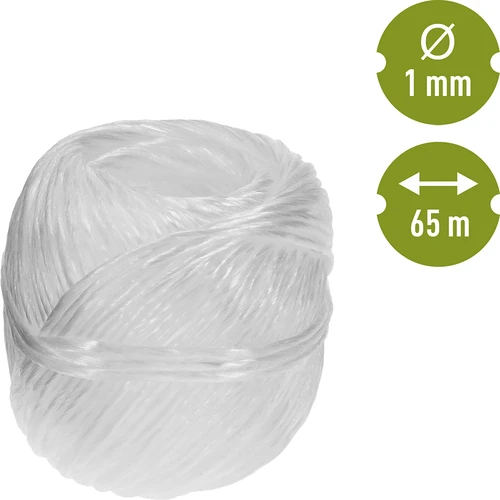 Polüpropüleennöör 1 mm/65 m/50 g - 4